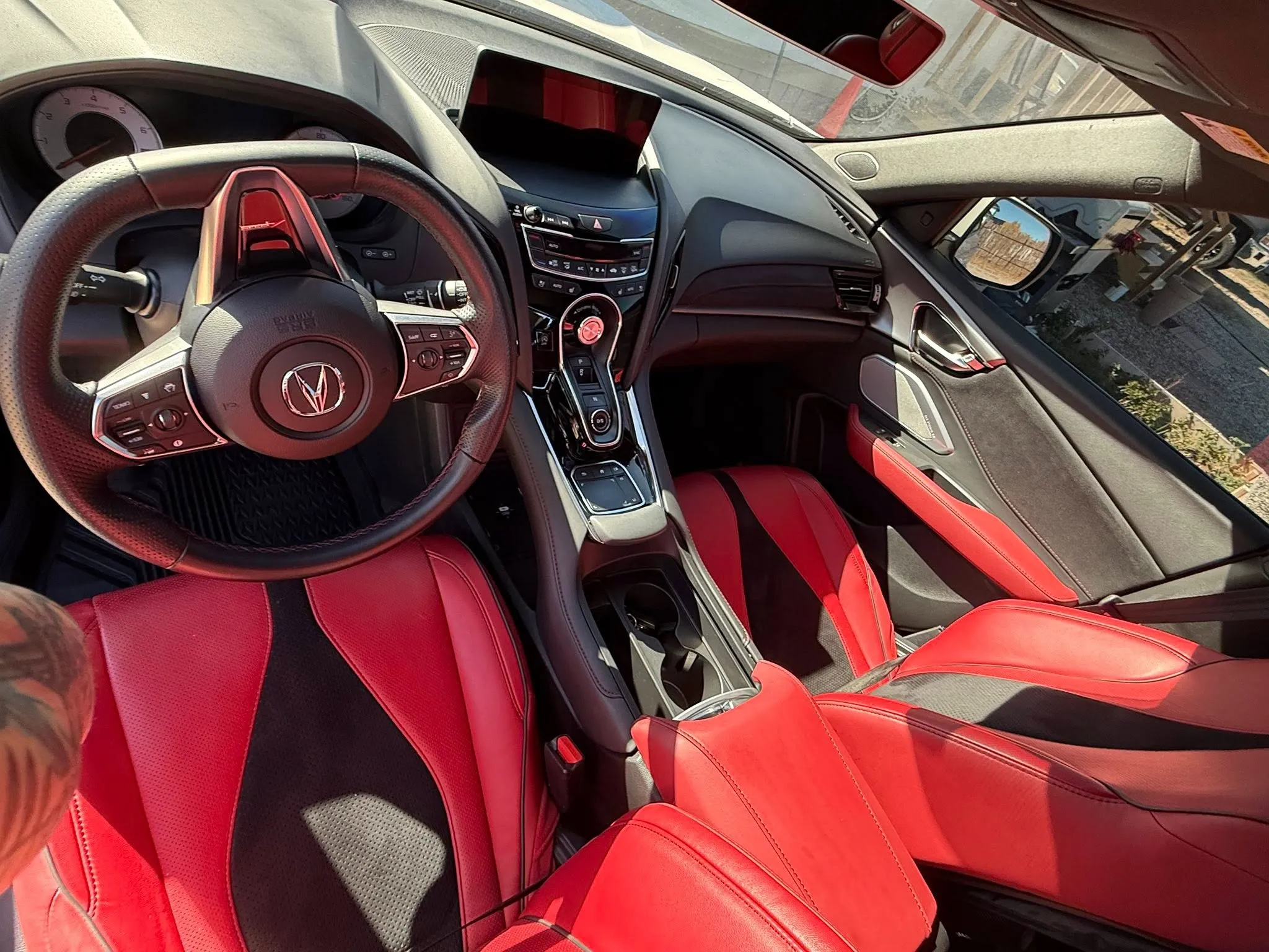 Acura interior detailing result by Prestige Auto Spa NM